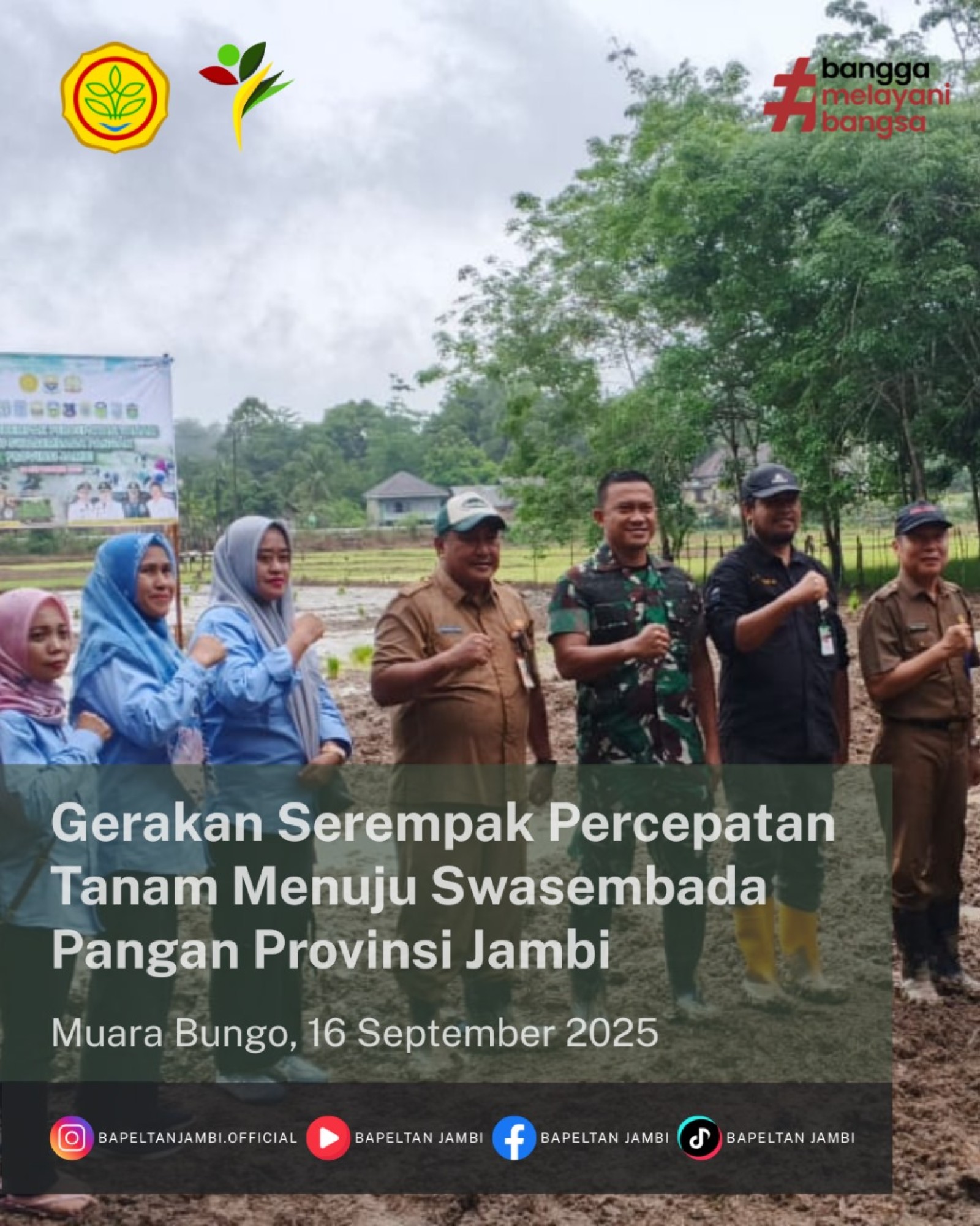 Tanam Padi Serentak